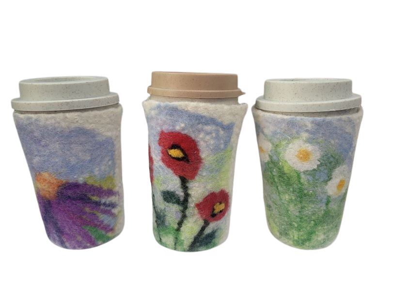 Bio Wool Cosy and Travel Mug